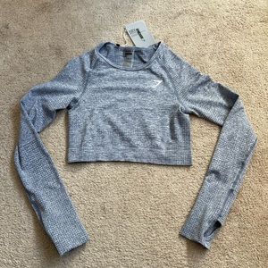 NWT Gymshark Original Vital Seamless Crop Top
